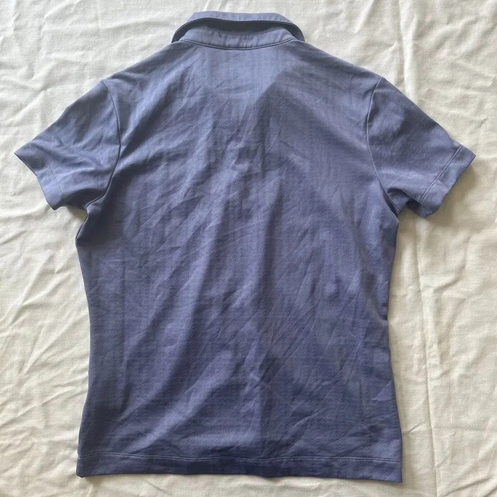 Nike Golf Polo Women's Medium FitDry Purple Performance Short Sleeve - Picture 8 of 8